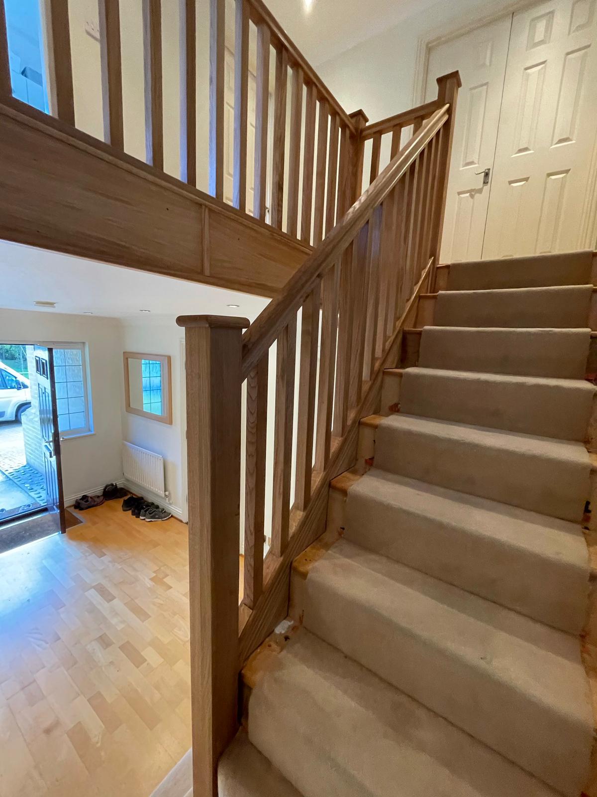 Staircase balustrades