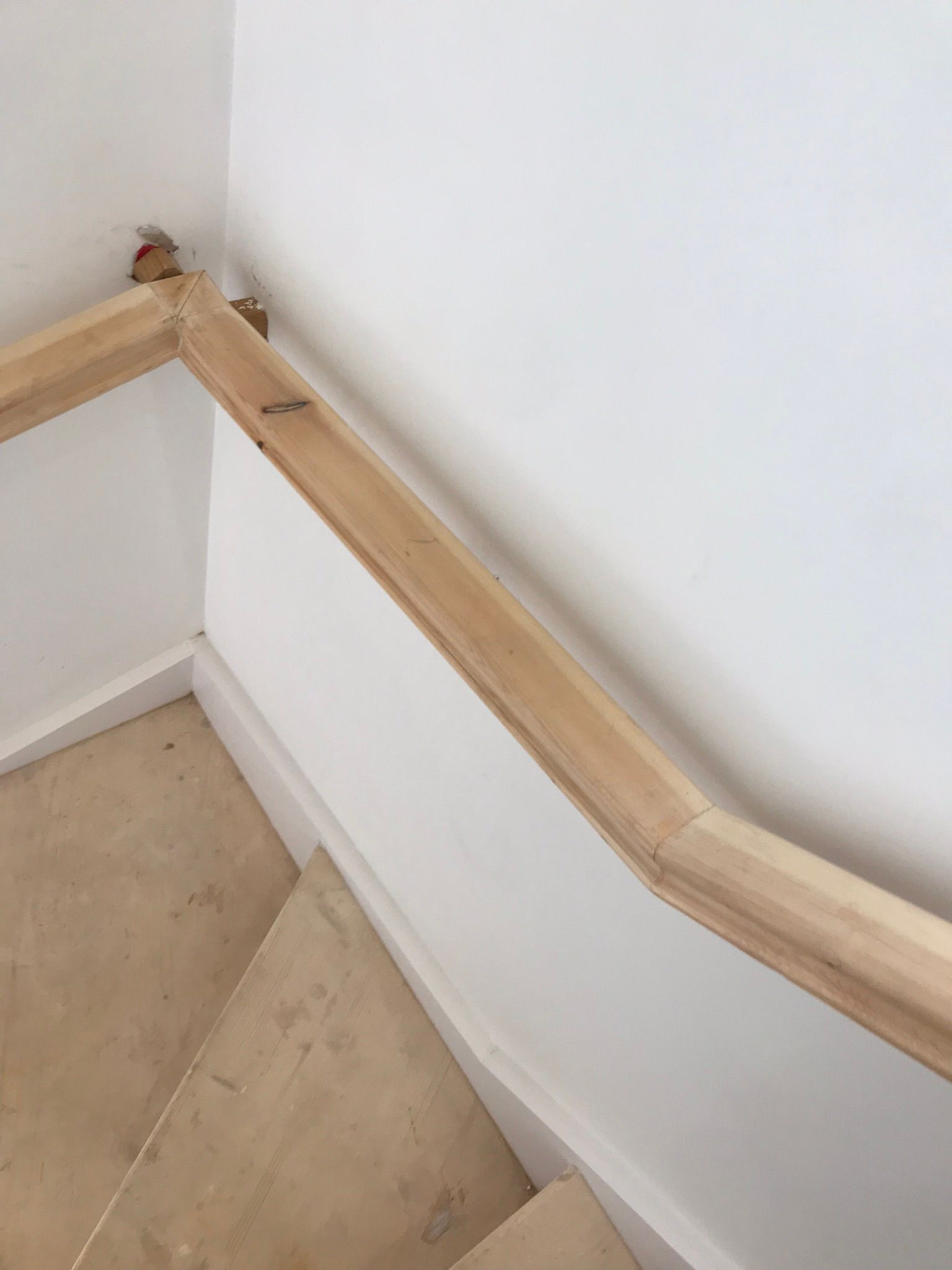 Staircase handrails